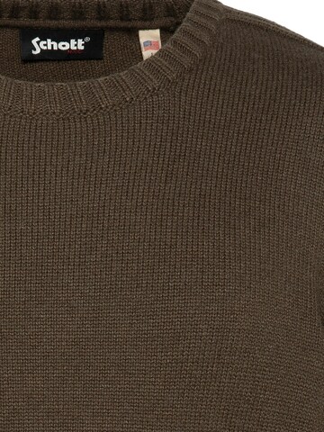 Pull-over Schott NYC en vert
