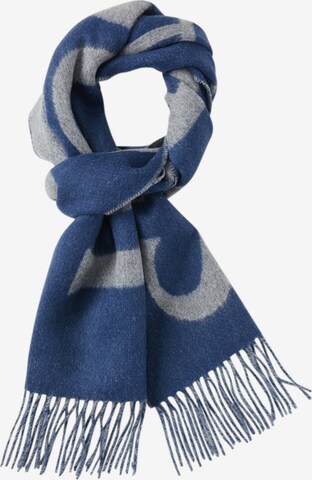 JOOP! Jeans Scarf ' Madoc ' in Blue: front