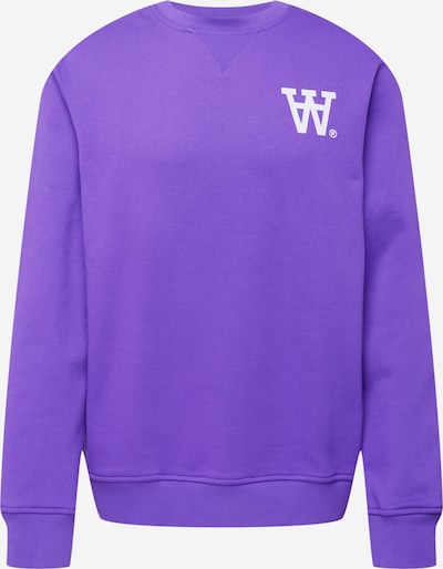 WOOD WOOD Sweatshirt in Light purple / White, Item view