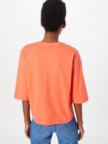 Superdry Тениска 'Code Micro' в оранжево