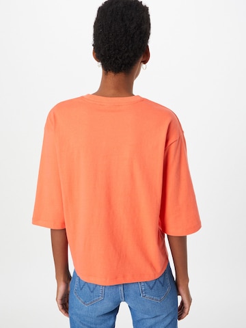 Superdry - Camisa 'Code Micro' em laranja