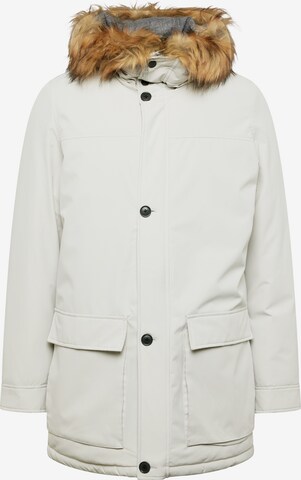 Mavi Winter Parka in White: front