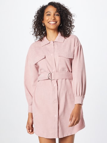 Robe-chemise Misspap en rose : devant