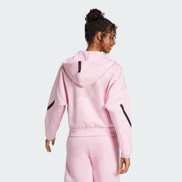 ADIDAS SPORTSWEAR Sweatjacke 'Z.N.E.' in Pink