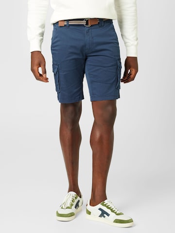 BLEND Regular Shorts in Blau: predná strana