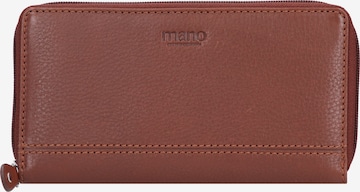 mano Wallet in Brown: front