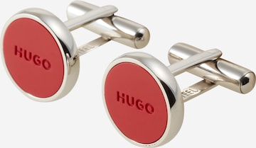 Boutons de manchette 'E-Color' HUGO Red en rouge : devant