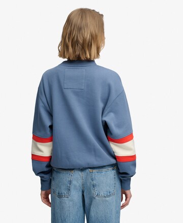 Sweat-shirt 'Aspen Athletics Preppy Ski' Superdry & Co en bleu