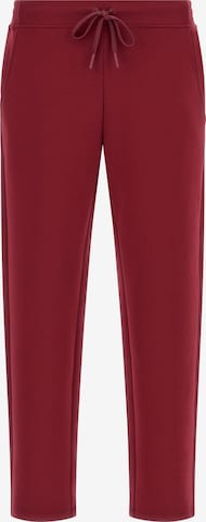 Coupe slim Pantalon Boggi Milano en rouge : devant