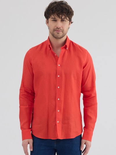 Camicia business 'Leonardo Essentials Linen Man Shirt Orange' 7Camicie di colore arancione, Visualizzazione prodotti