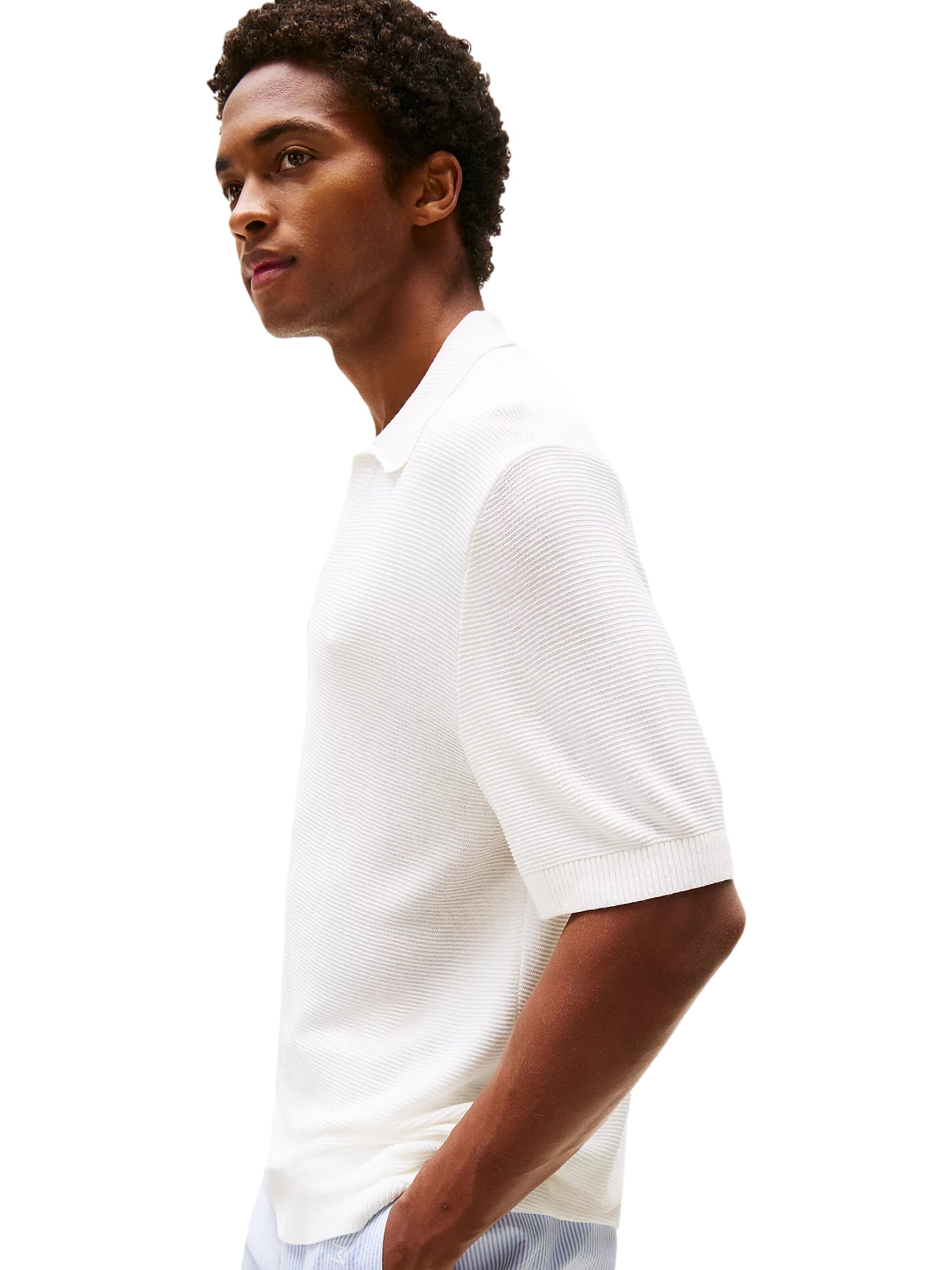 TOMMY HILFIGER Poloshirt in Weiß