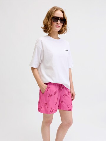 JJXX Loose fit Pants 'JXLEA' in Pink