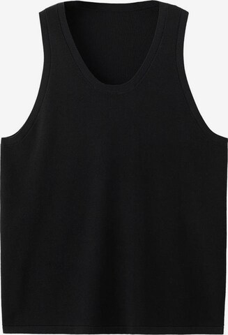 MANGO MAN Top 'Playa' in Schwarz: Vorderseite