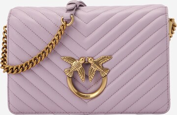 PINKO Crossbody Bag 'LOVE CLICK' in Purple: front