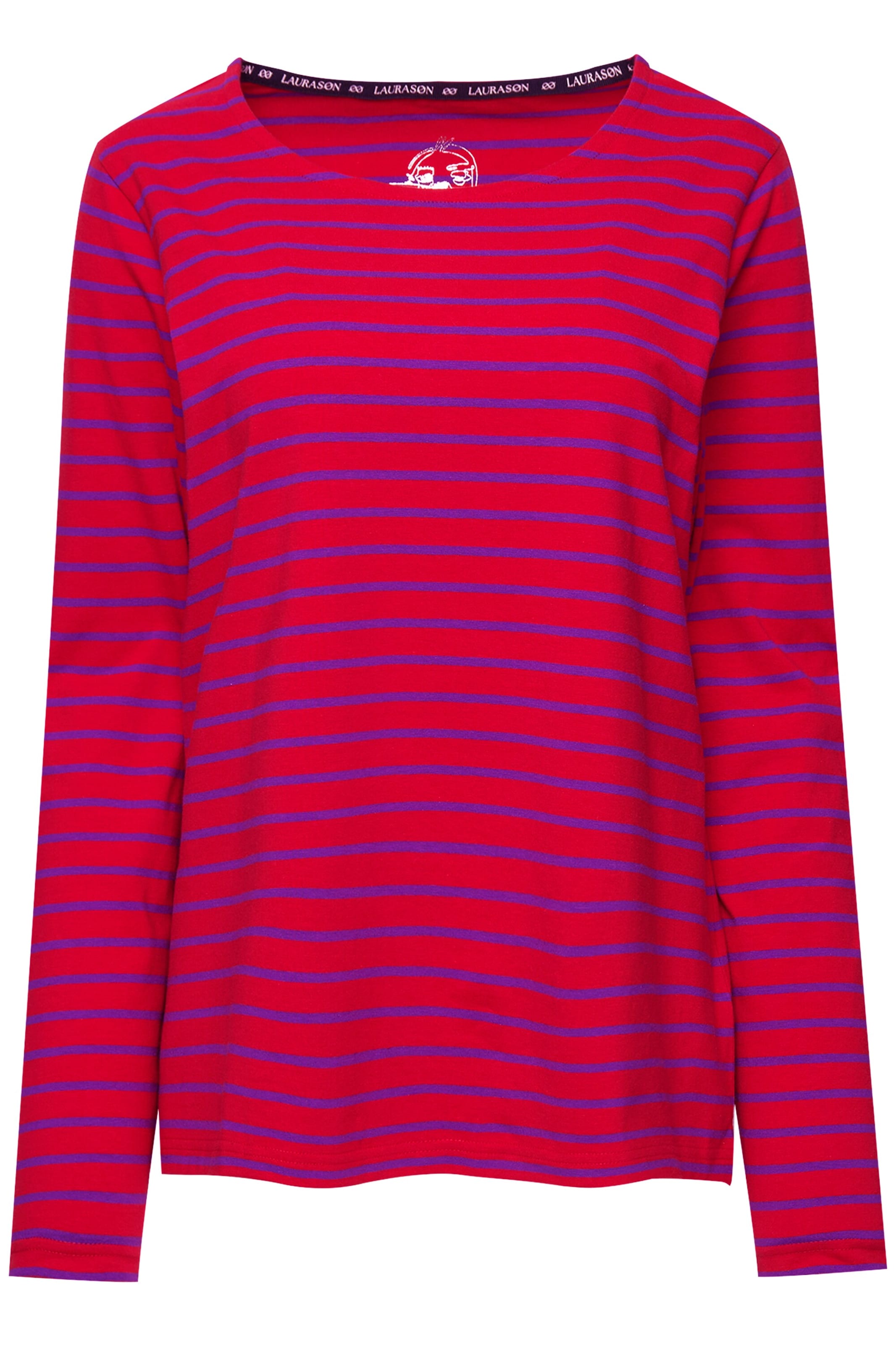 LAURASØN Shirt in Pink: front