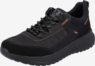 Sneaker bassa di Rieker Sport in nero: frontale