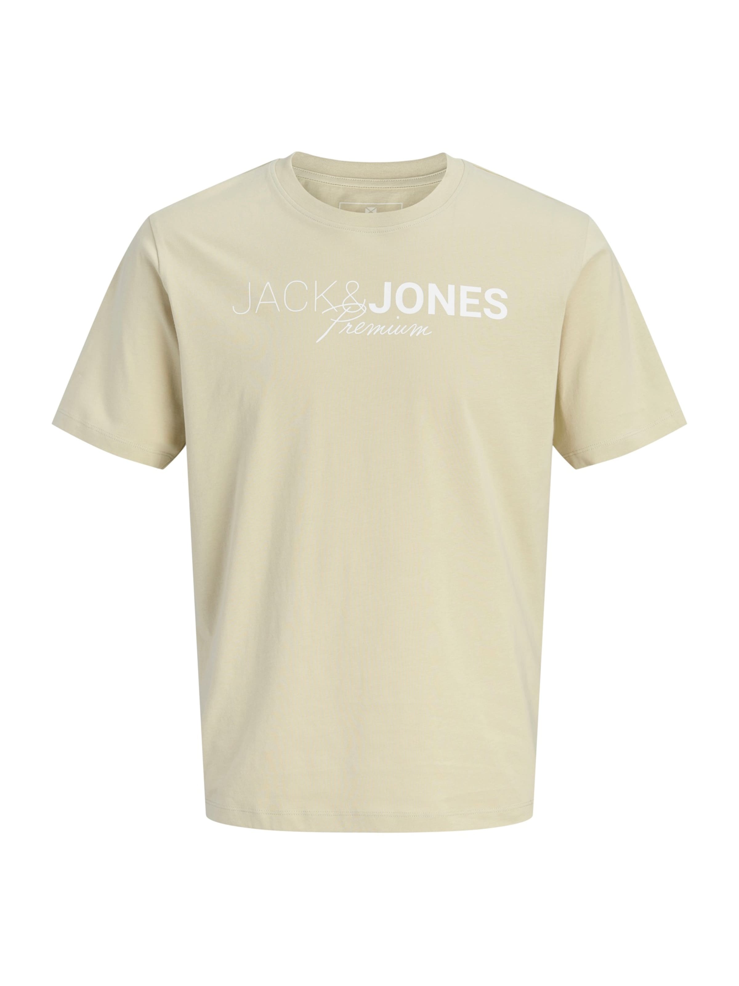 Jack & Jones Plus Majica 'JPRBLANEO' | zelena barva: sprednja stran