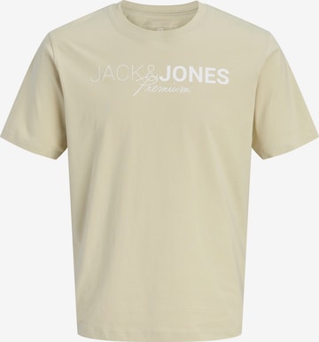 Jack & Jones Plus Majica 'JPRBLANEO' | zelena barva: sprednja stran