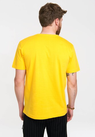 LOGOSHIRT T-Shirt 'Asterix - Der Gallier' in Gelb