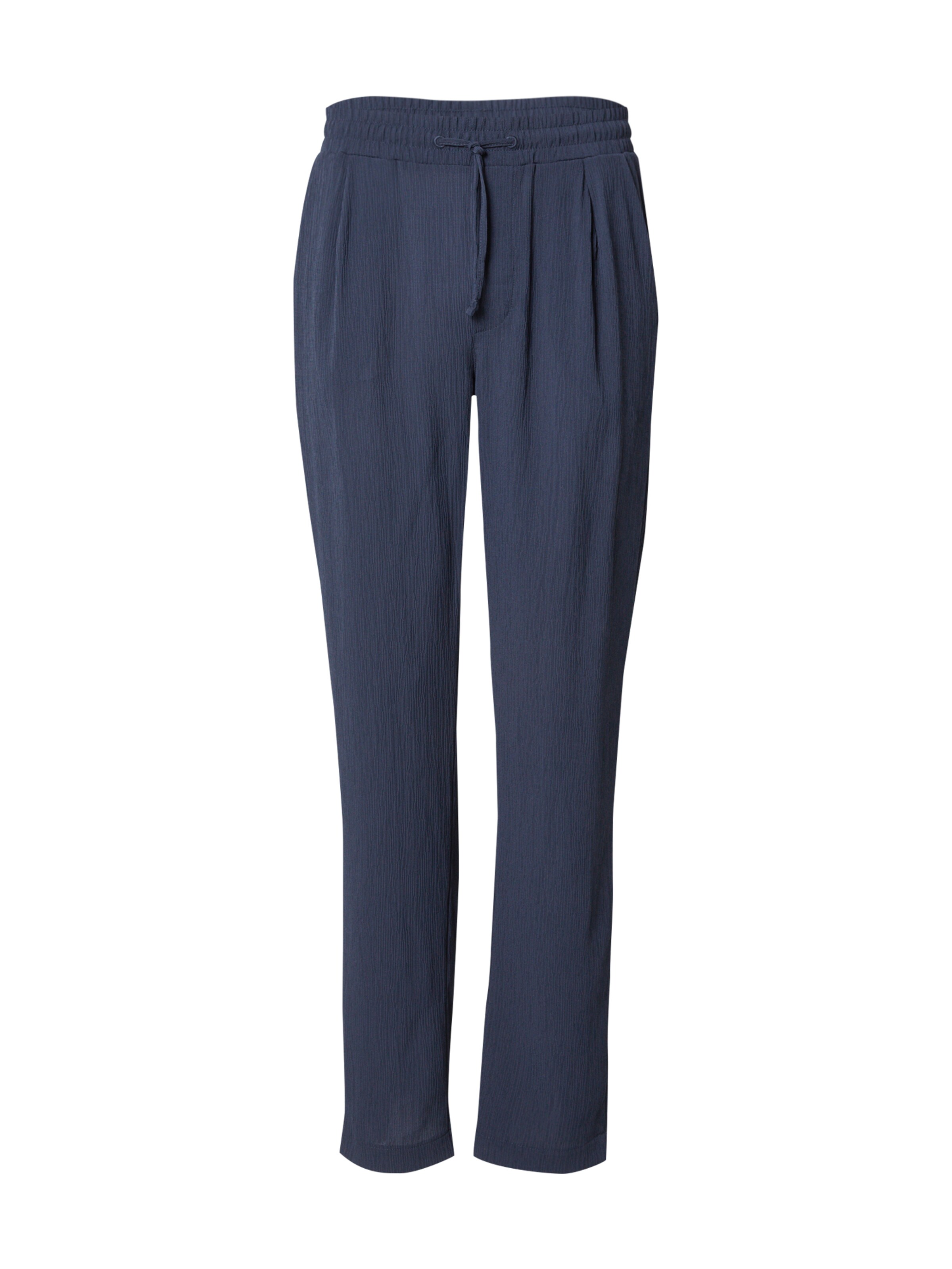 Lindberghregular Hlače s naborima - plava boja: prednji dio