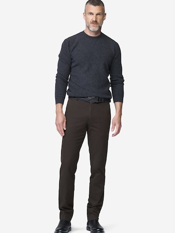 Regular Pantalon chino 'Bonn 2-5627' MEYER en marron