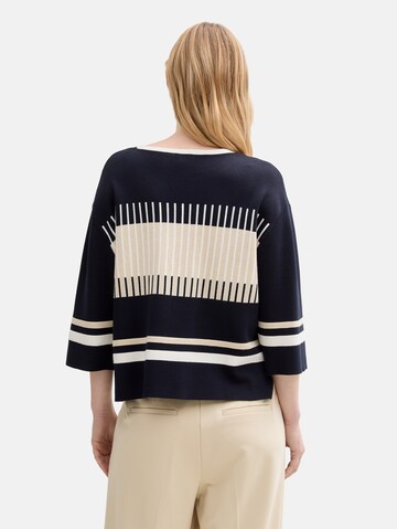 TOM TAILOR Sweater in Blue