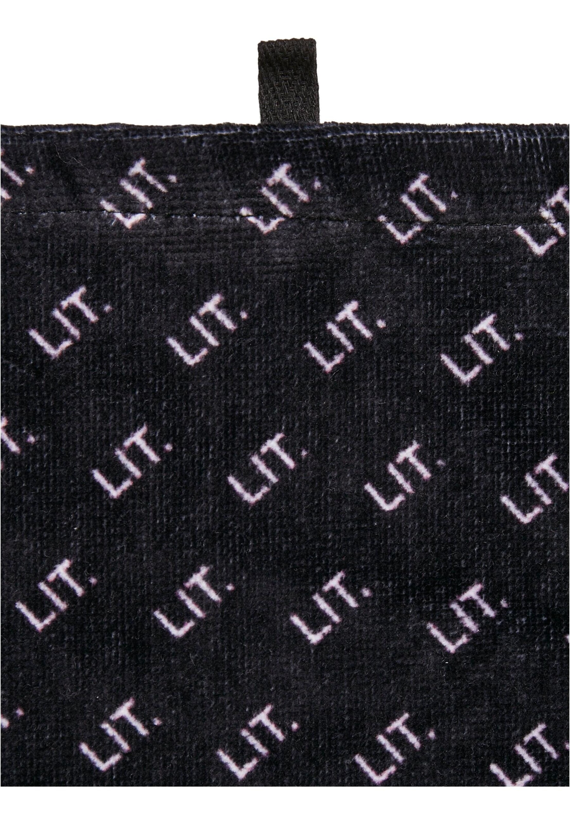 Mister Tee Towel 'Lit' in Black