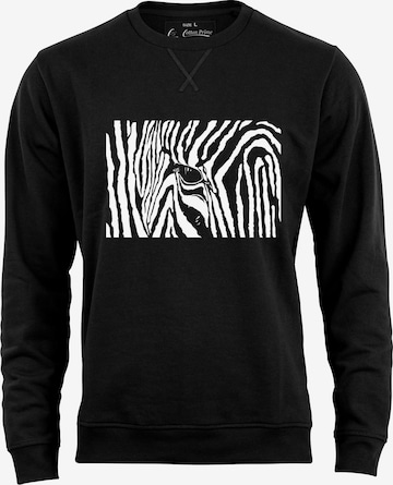 Cotton Prime Sweatshirt in Black: front