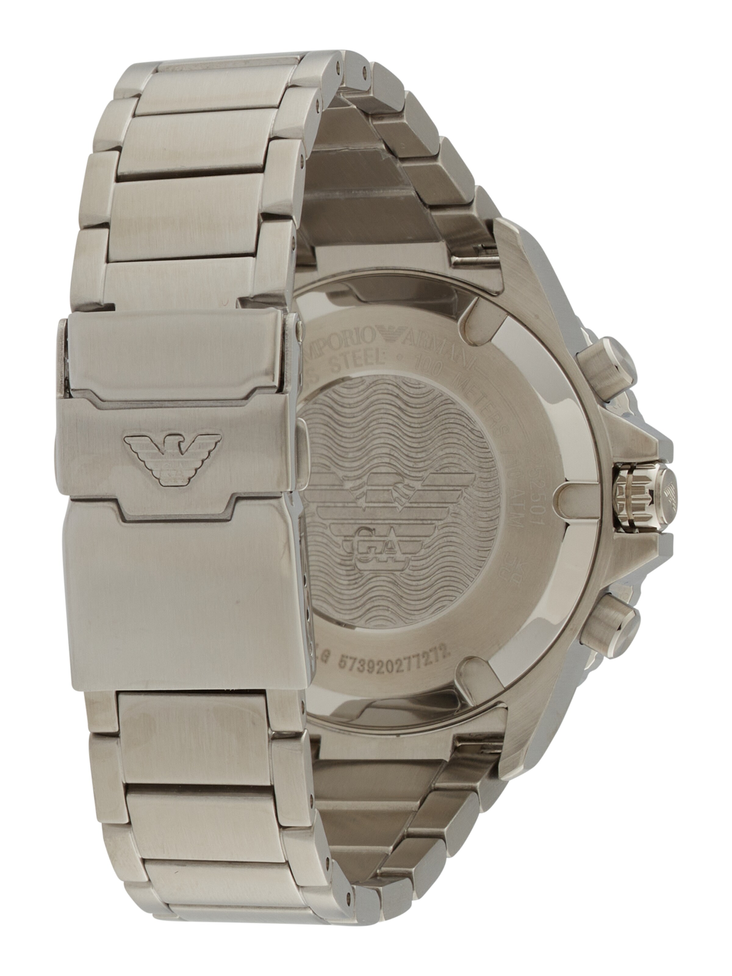 Emporio Armani Аналоговые часы в Серебристый