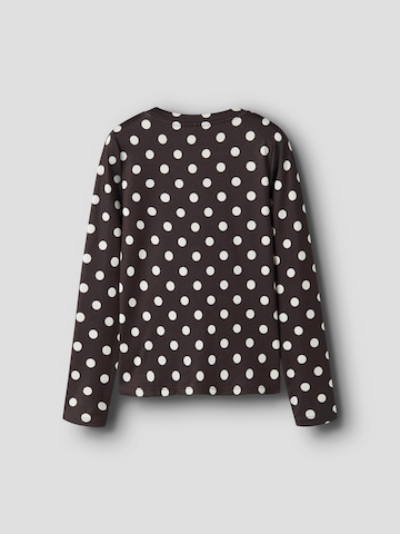 NAME IT Shirt 'NKFNAKUKS' in Brown