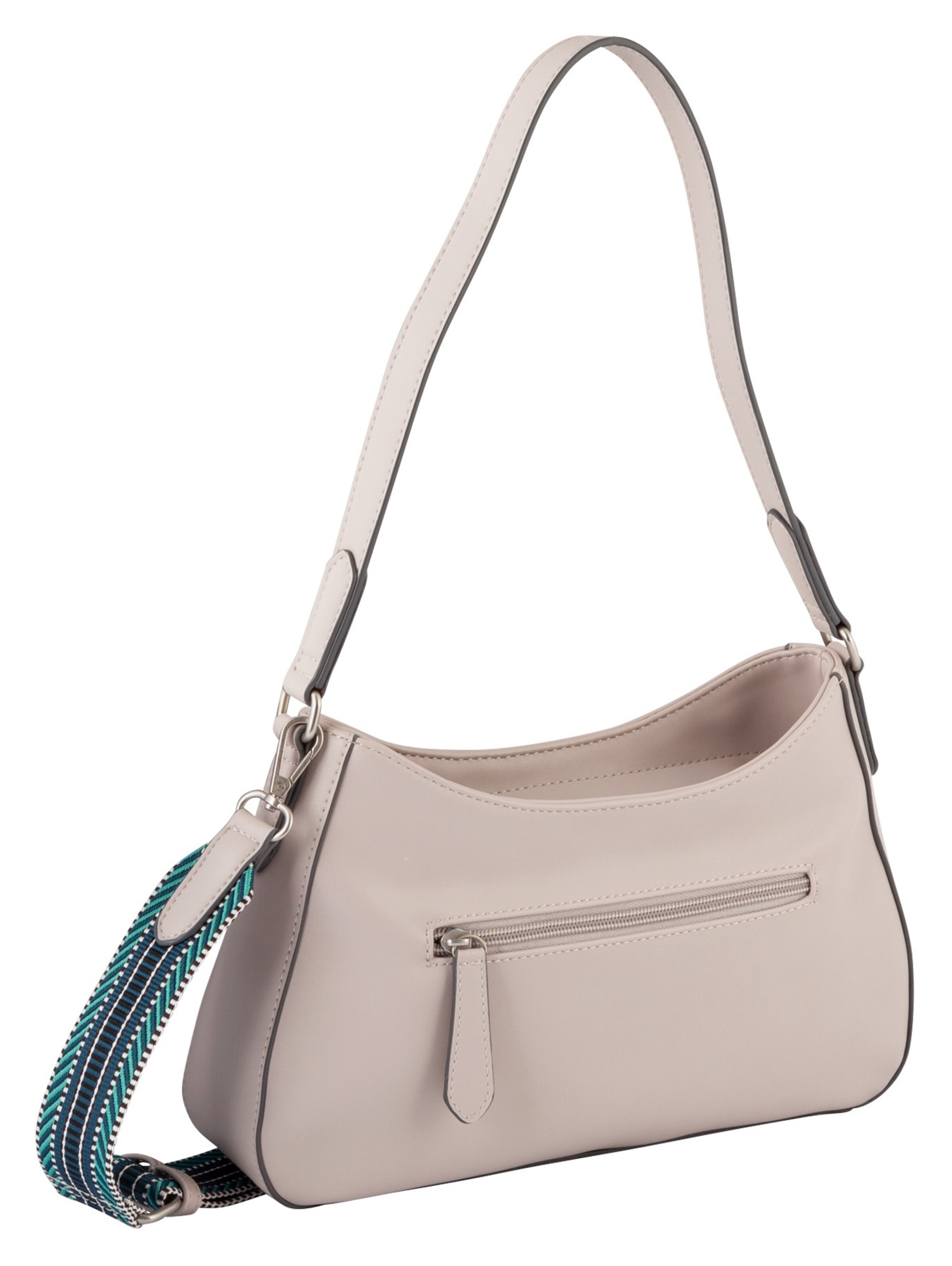 TOM TAILOR Schoudertas 'Teresa' in Beige