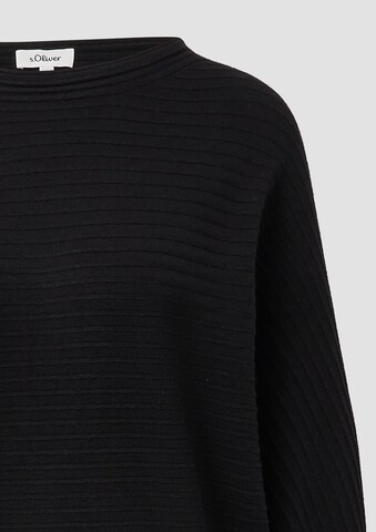 s.Oliver Pullover in Schwarz