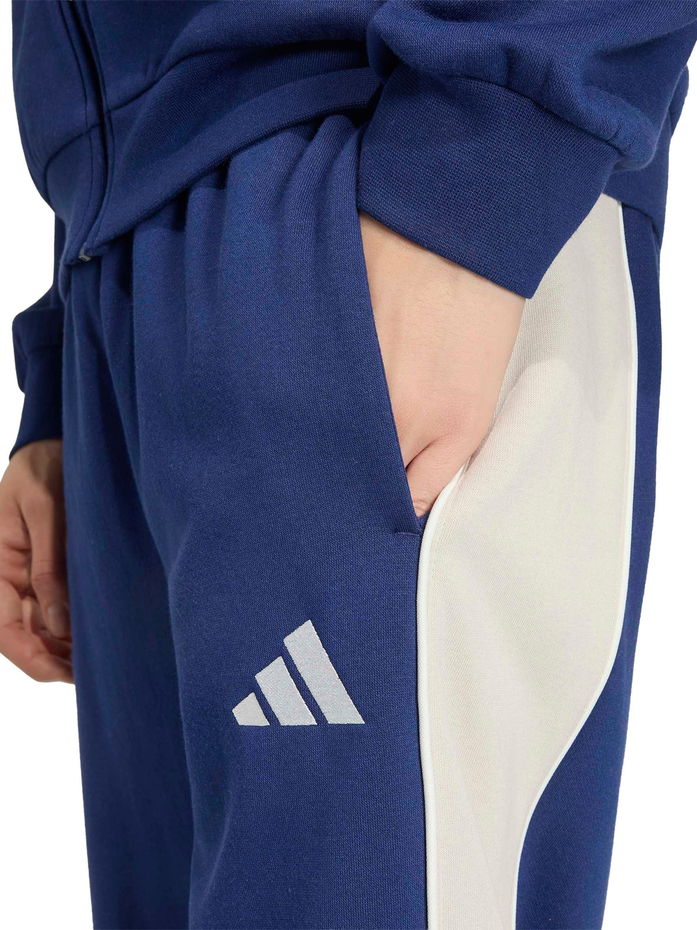 ADIDAS SPORTSWEAR Tapered Workout Pants in Blue
