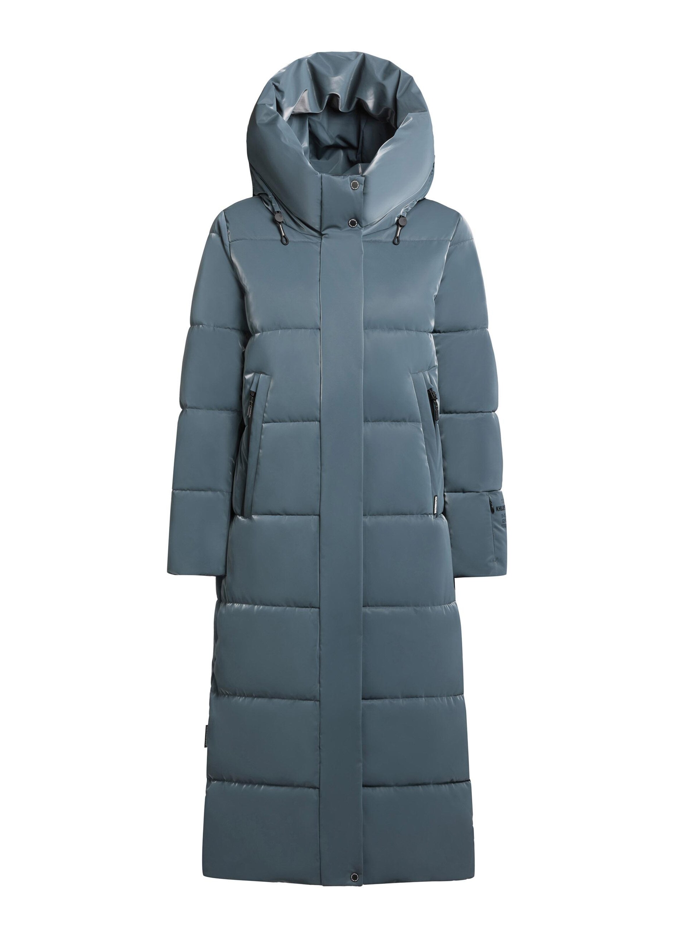 khujo Winter coat 'Soulani5 Shiny' in Blue, Item view