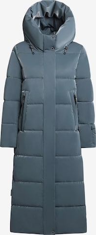 Manteau d’hiver 'Soulani5 Shiny' khujo en bleu : devant