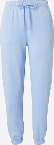 PIECES Tapered Trousers 'CHILLI' in Blue: front