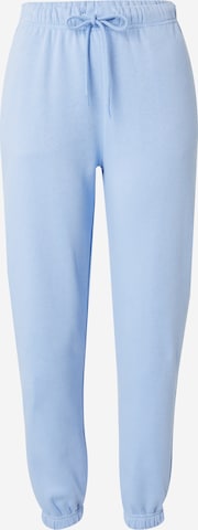 PIECES Tapered Pants 'CHILLI' in Blue: front