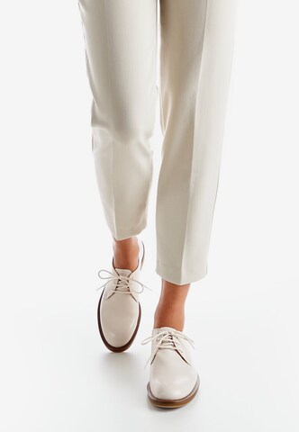 LLOYD Lace-Up Shoes in White: front