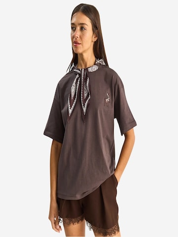 Bianco Lucci Shirt in Brown