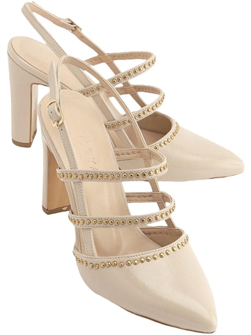 Limoya Slingback Pumps 'Mandy' in Beige