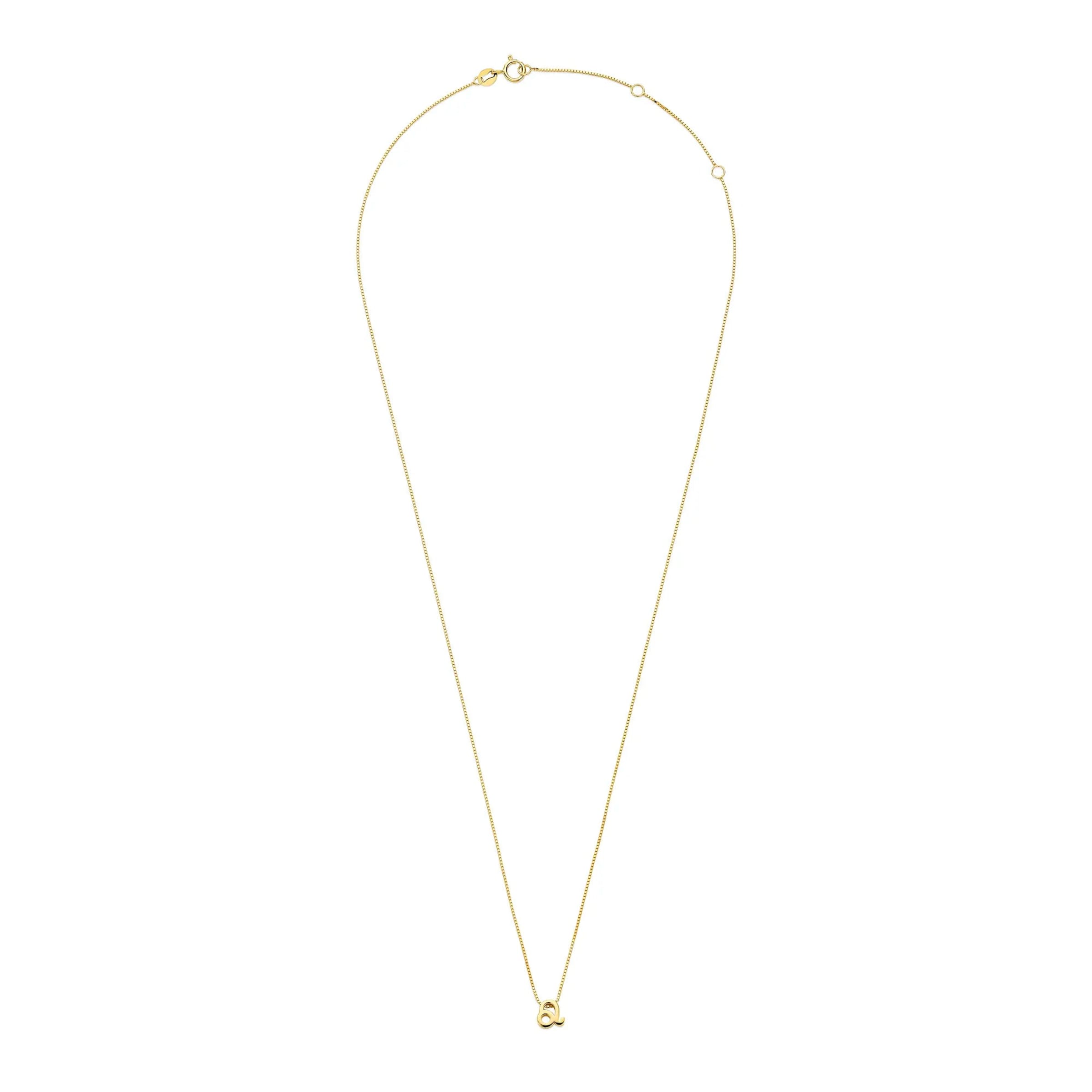 Isabel Bernard Necklace in Gold: front
