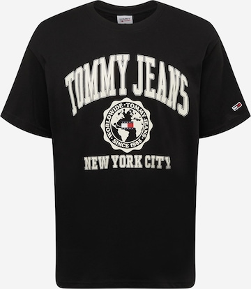 T-Shirt Tommy Jeans en noir : devant