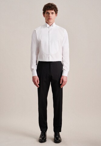 Coupe regular Chemise business SEIDENSTICKER en blanc