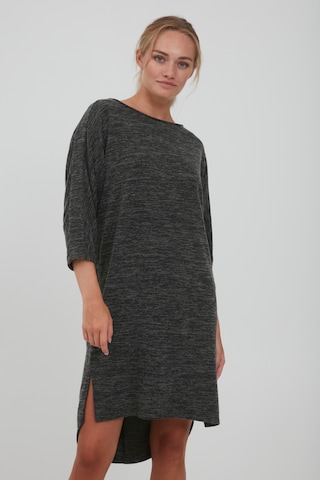 Oxmo Sweatkleid 'Binala' in Grau: predná strana