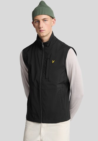 Lyle & Scott Bodywarmer in Zwart: voorkant