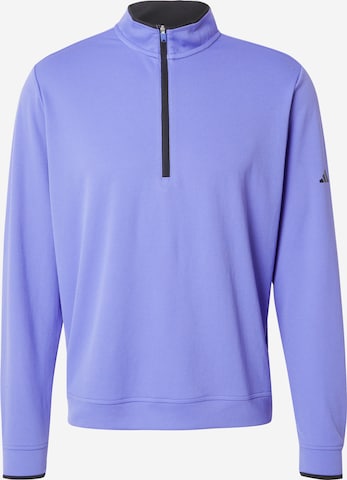 Sweat de sport ADIDAS GOLF en bleu : devant