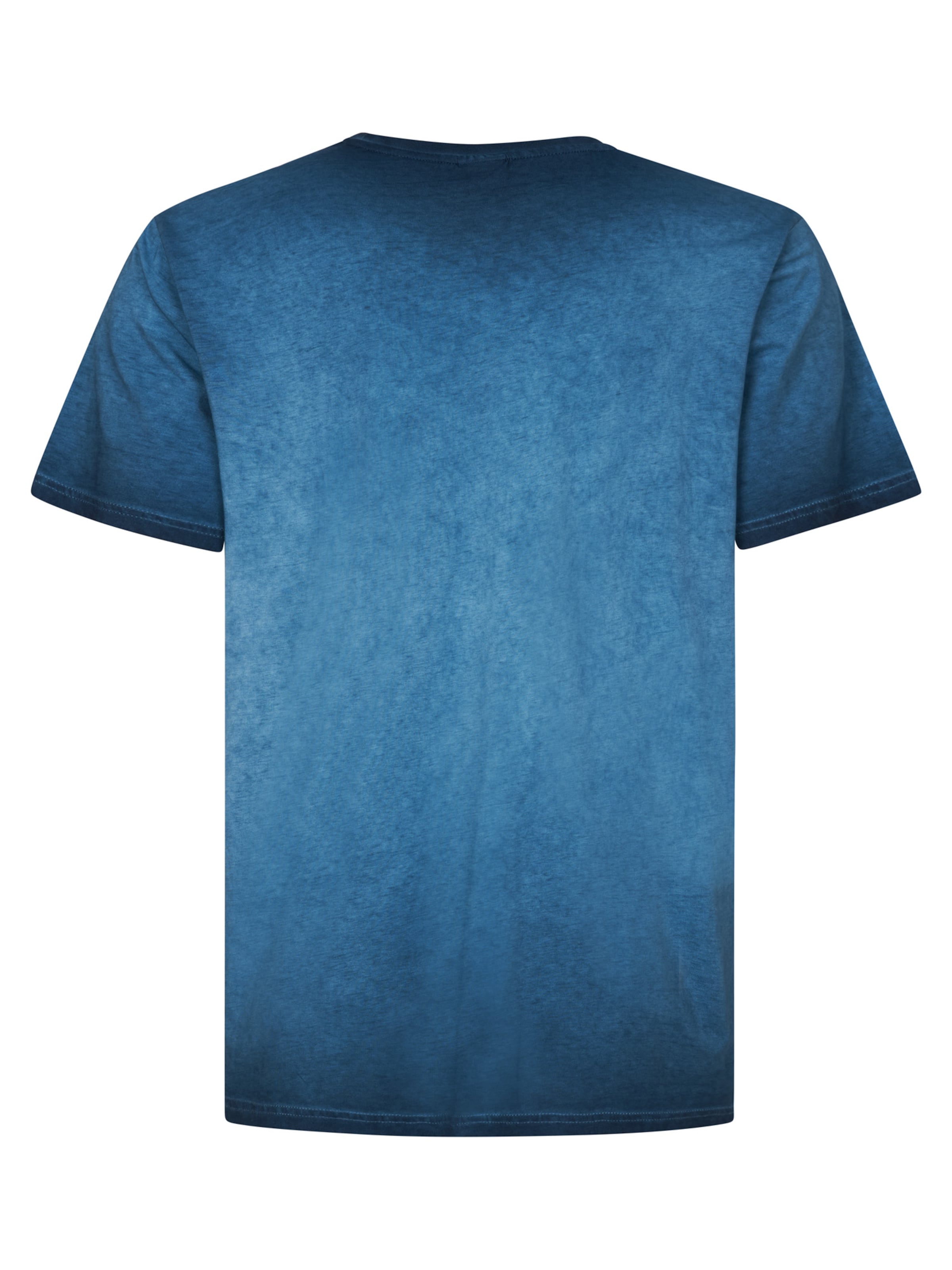 Petrol Industries Тениска 'Starfish' в синьо