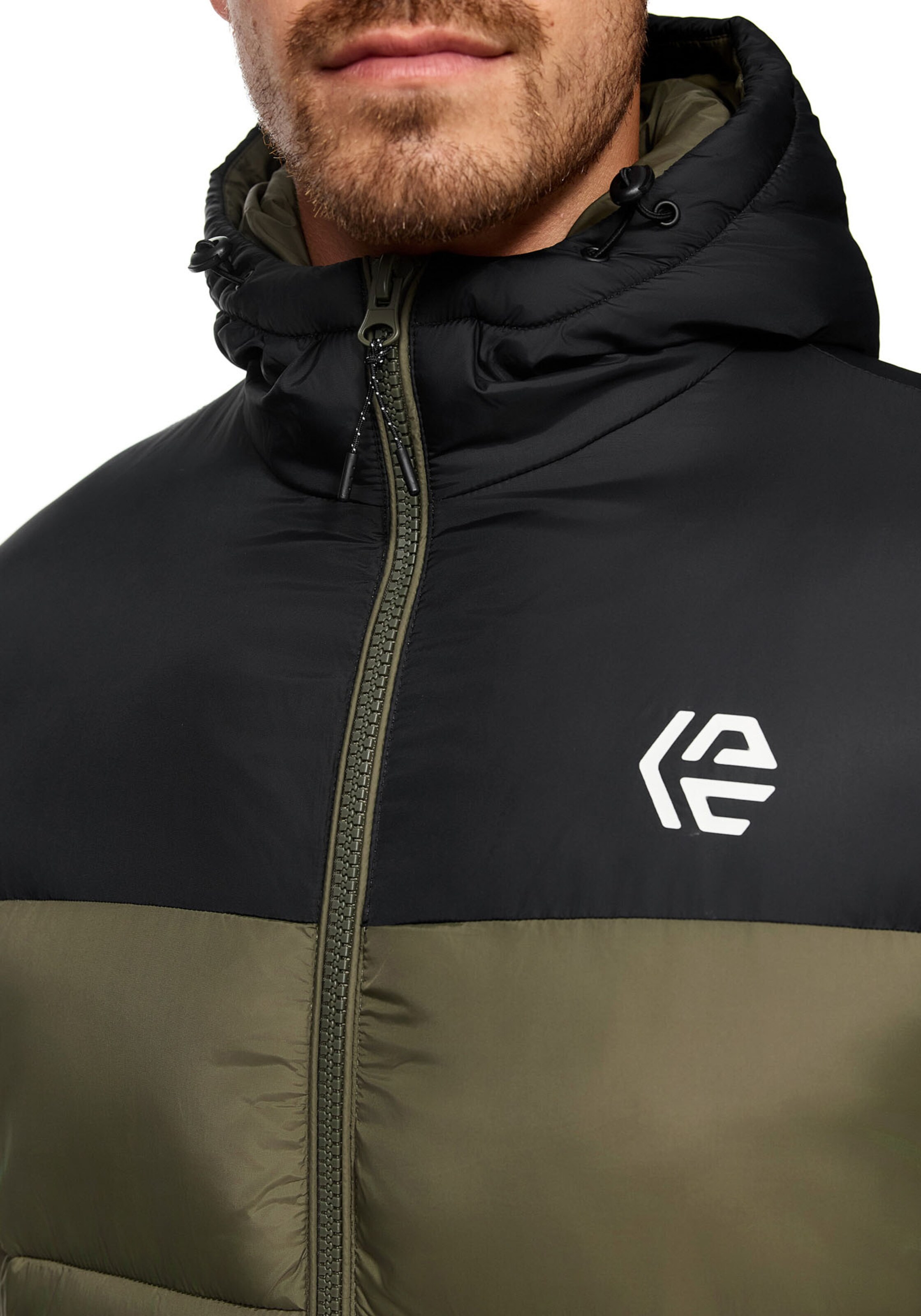 INDICODE JEANS Winter Jacket in Green