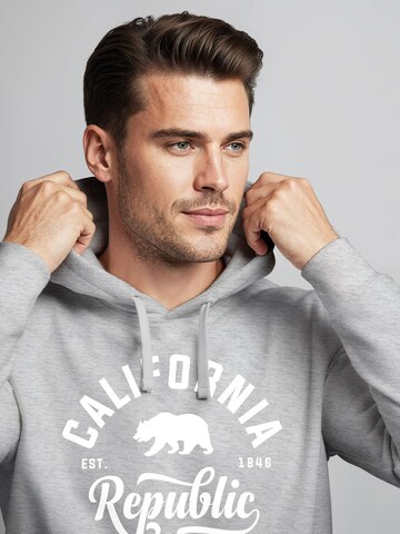 Neverless Sweatshirt 'California' in Grey