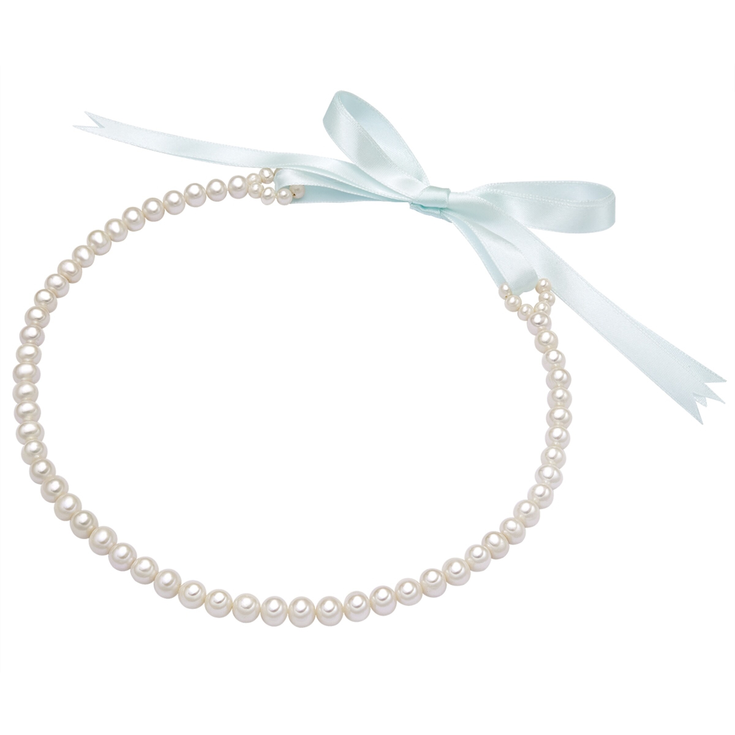 Valero Pearls - Cadena en blanco